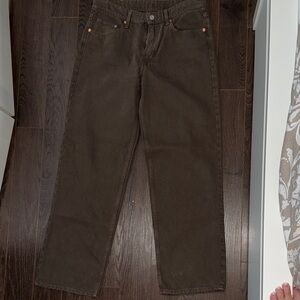 H&M Brown Women Jeans